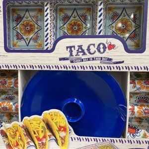 New Prepara 6pc Melamine Taco Serving Set